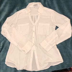 Express white Portofino shirt XS